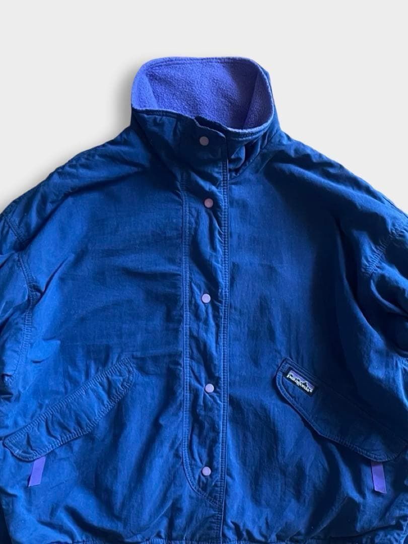 訳あり 古着　80s　patagonia　パタゴニア　シェルドキャプリーン USA製 80s後期patagonia パタゴニア ソフトシェルキャプリーン - メルカリ