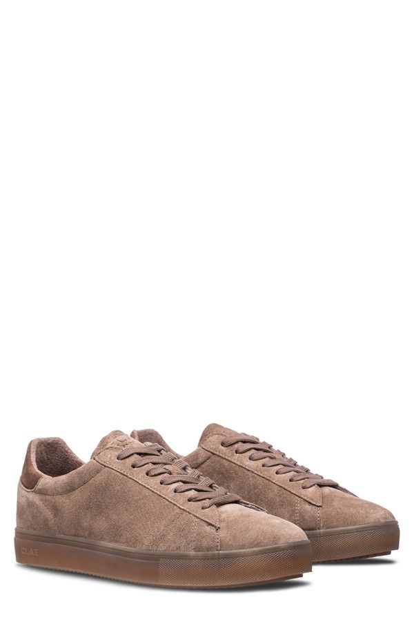 クラエ メンズ シューズ スニーカー レザー CLAE Bradley Low Top Leather Sneaker Portabella Suede