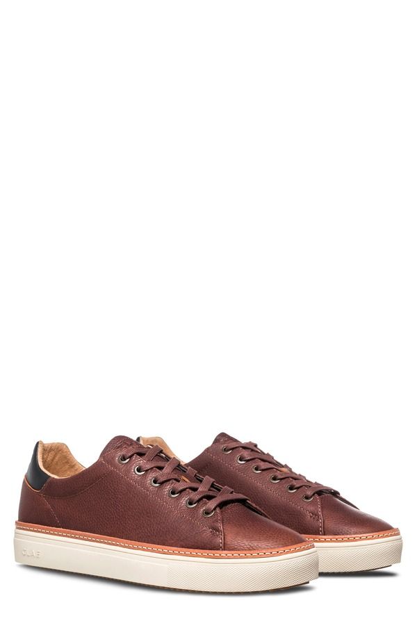 クラエ メンズ シューズ スニーカー レザー CLAE Bradley Leather Welt Sneaker Cocoa Leather ココア