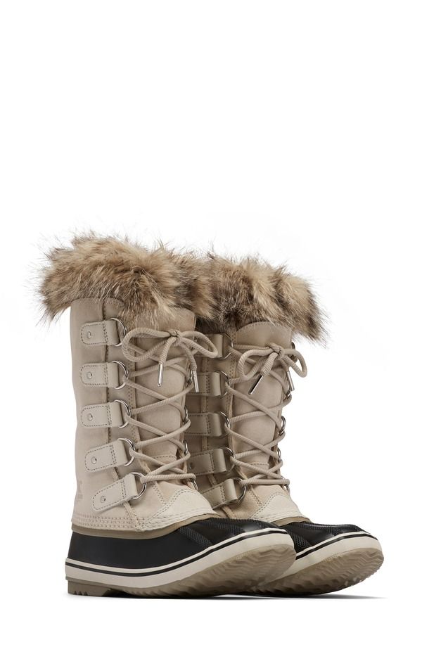ソレル レディース シューズ ブーツ・レインブーツ SOREL Joan of Arctic Waterproof Boot Fawn Omega Taupe トープ