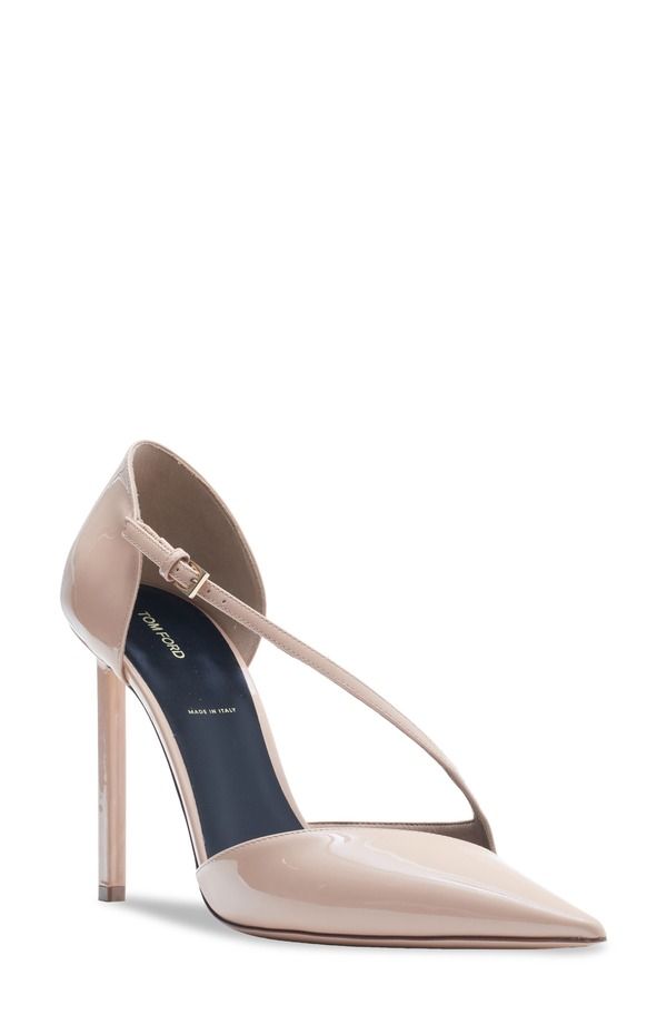 トム・フォード レディース シューズ パンプス アシンメトリー TOM FORD Stiletto Asymmetric Strapump Beige ベージュ