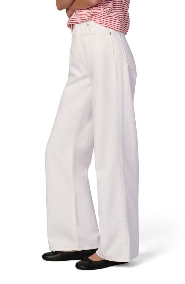 ジョーズ レディース ボトムス デニムパンツ ワイドレッグ ハイウエスト ジーンズ Joes The Harlowe High Waist Wide Leg Jeans Milk