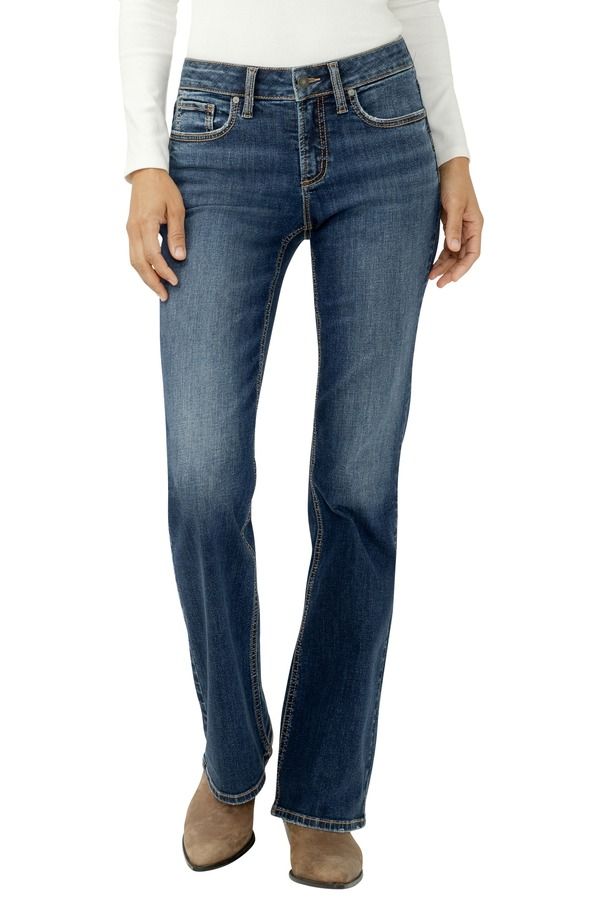 シルバー ジーンズ レディース シューズ ブーツ・レインブーツカット Silver Jeans Co Suki Bootcut Jeans Georgia