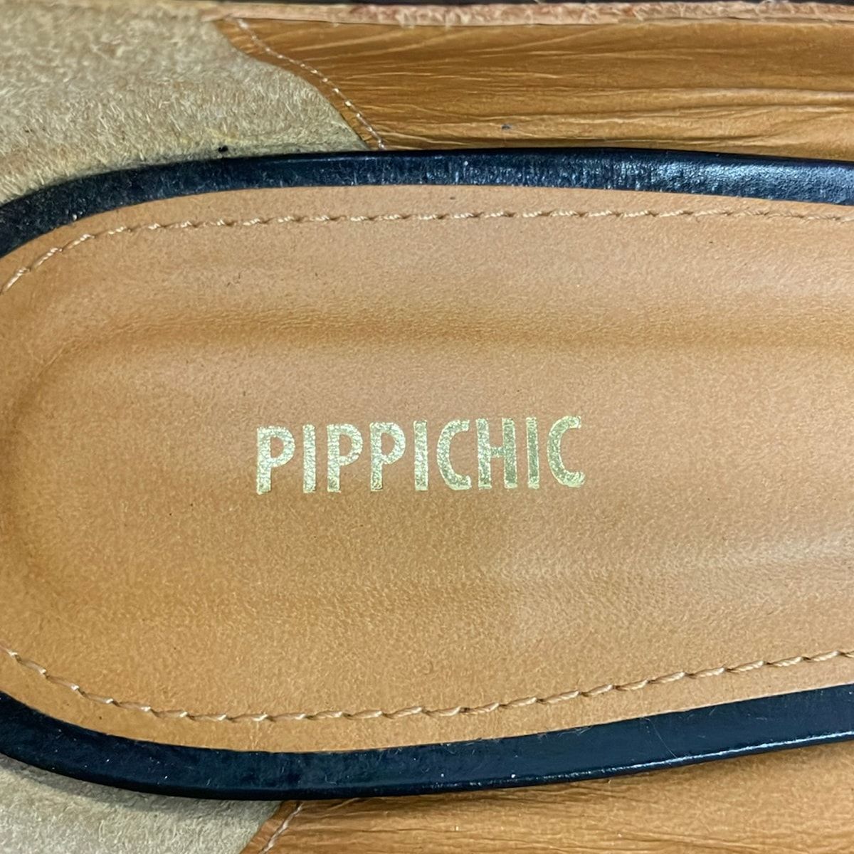 pippichic(ピッピシック) フラットシューズ 37 レディース - 黒