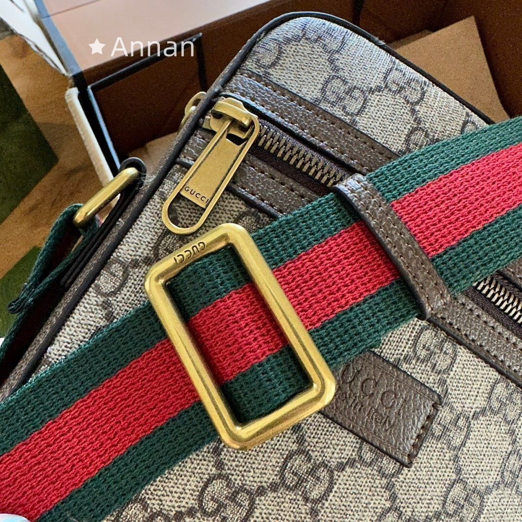 美品 GUCCI グッチ ショルダーバッグ メンズ 598103 GGサイケデリック