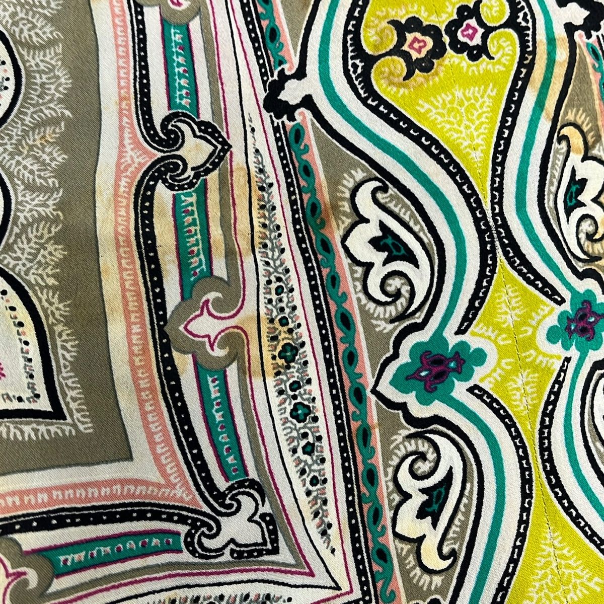 ETRO(エトロ) 長袖カットソー サイズ44 L レディース 黒×グリーン