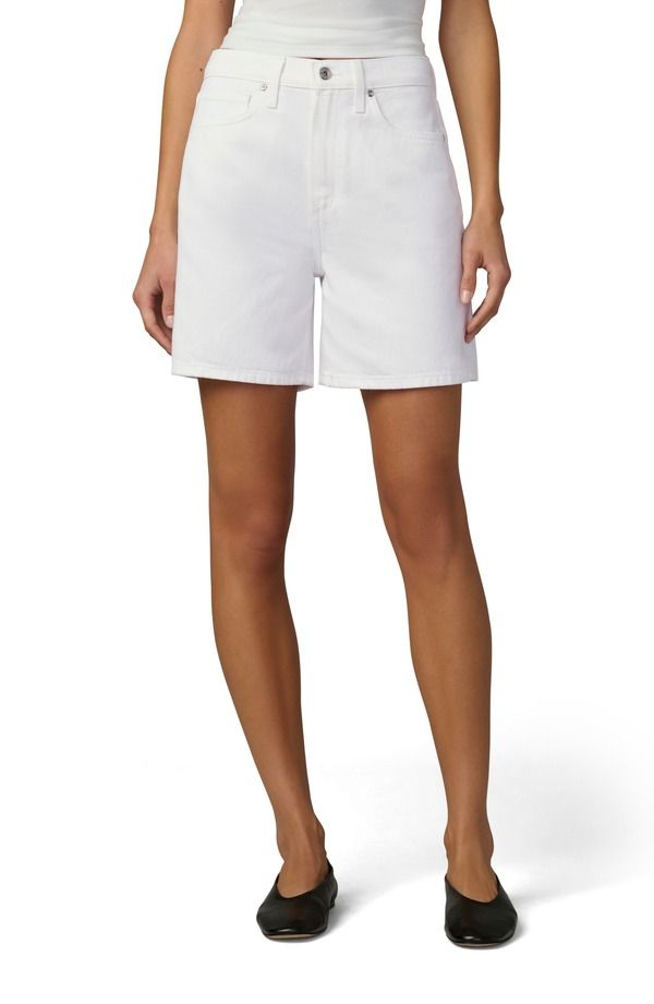 ジョーズ レディース ボトムス ハーフパンツ・ショーツ ショートパンツ Joes The Harlowe Mid Thigh Relaxed Shorts White ホワイト
