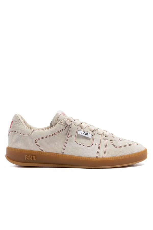 ピーフォーフォーエイト レディース シューズ スニーカー P448 Monza Sneaker Stitch Grey グレー