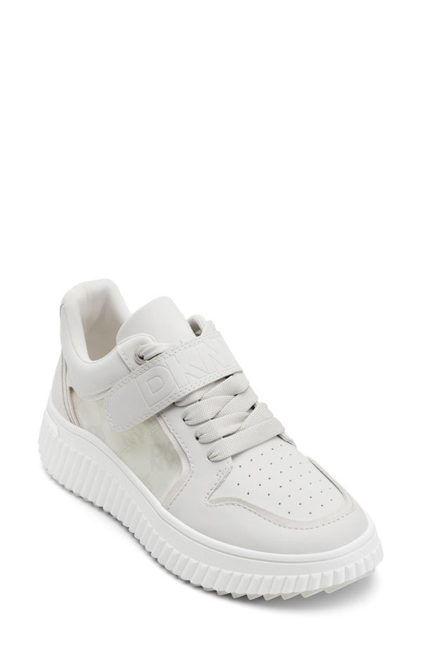 ダナ キャラン ニューヨーク レディース シューズ スニーカー DKNY Loami Wedge Sneaker Bone