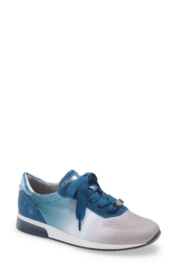 アラ レディース シューズ スニーカー レース ara Leigh LaceUp Sneaker Atlantis Multi Woven Stretch マルチカラー