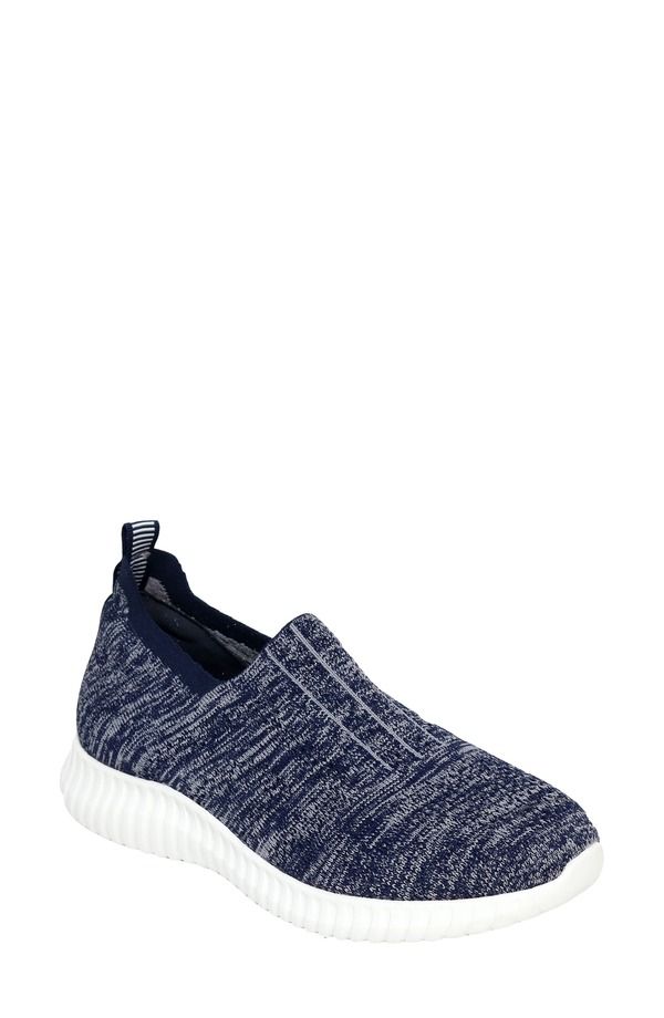 ダイビッドテイト レディース シューズ スニーカー ニット David Tate Melrose Stretch Knit Sneaker Navy ネイビー