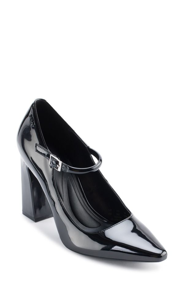 ダナ キャラン ニューヨーク レディース シューズ パンプス DKNY Spruce Pointed Toe Mary Jane Pump Black ブラック