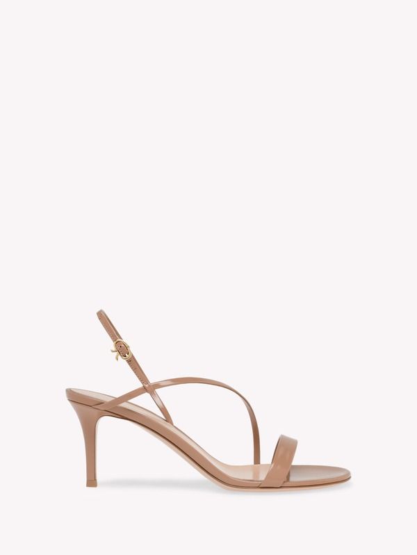 ジャンヴィト ロッシ レディース シューズ サンダル Gianvito Rossi Manhattan 70 Sandal Pink Leather ピンク