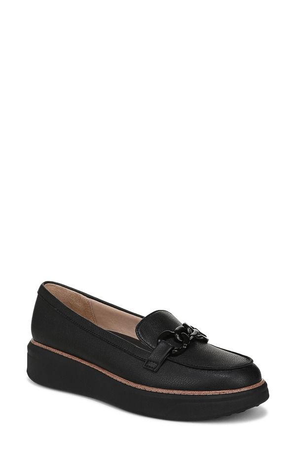 ライフストライド レディース シューズ スリッポン・ローファー プラットフォーム チェルシー LifeStride Chelsea Bit Platform Loafer Black Black ブラ