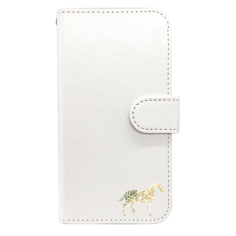 美品【手帳ケース付】　Rakuten Hand 5G　ホワイト　128G rakuten hand 5G rakuten hand ケース カバー 手帳型 うま 馬 rakuten
