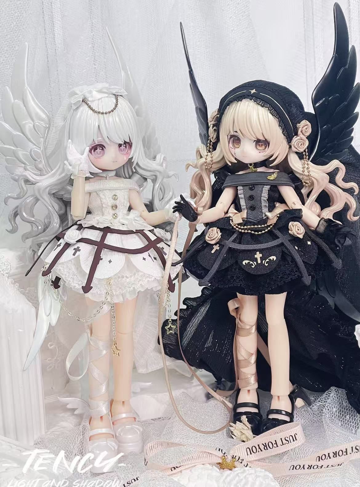 即納クラファン特典付きTENCYスタジオ 光と影 光翼学院 1/8 スケール