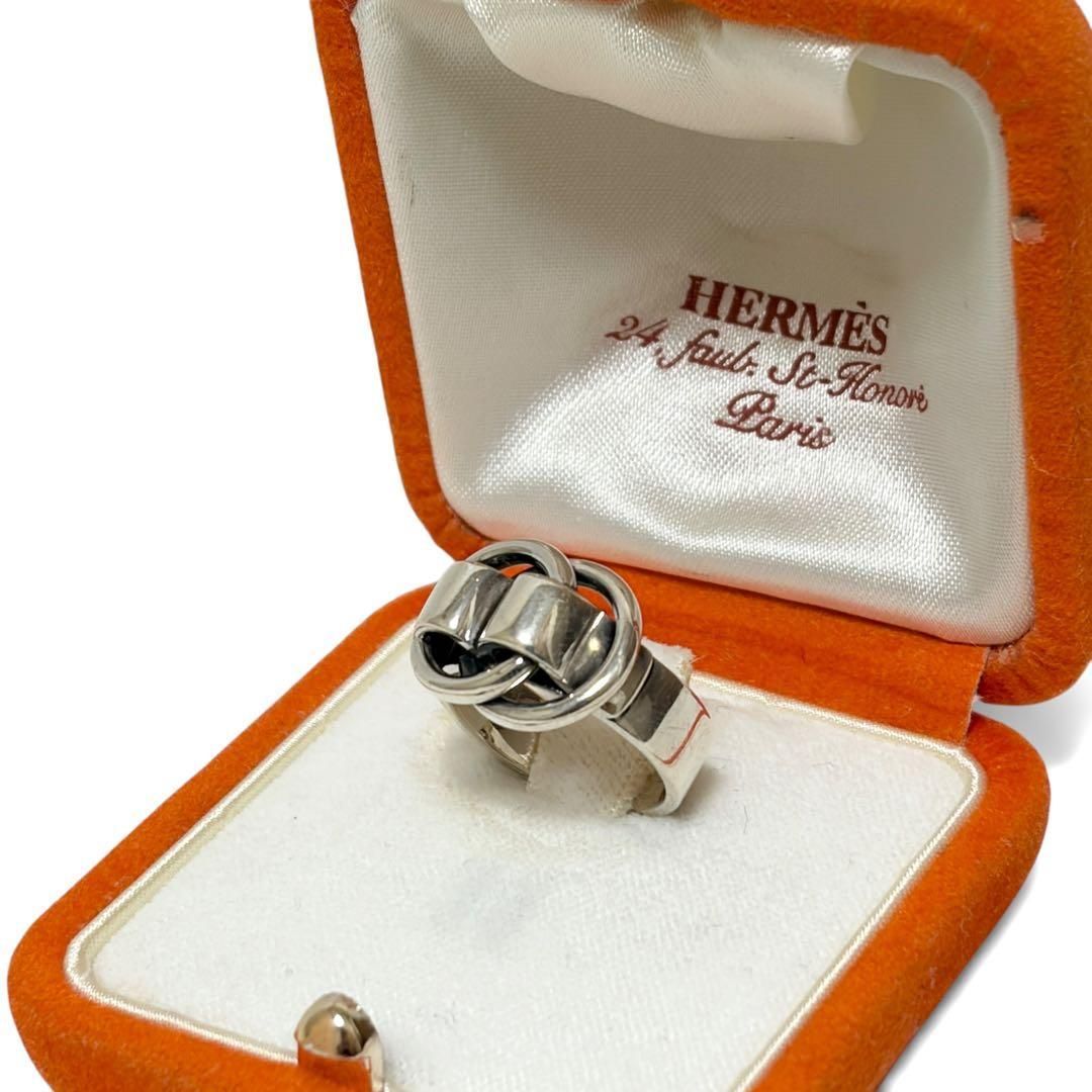 HERMES エルメス ドゥザノーリング SV925 シルバー #52 12号 - メルカリ