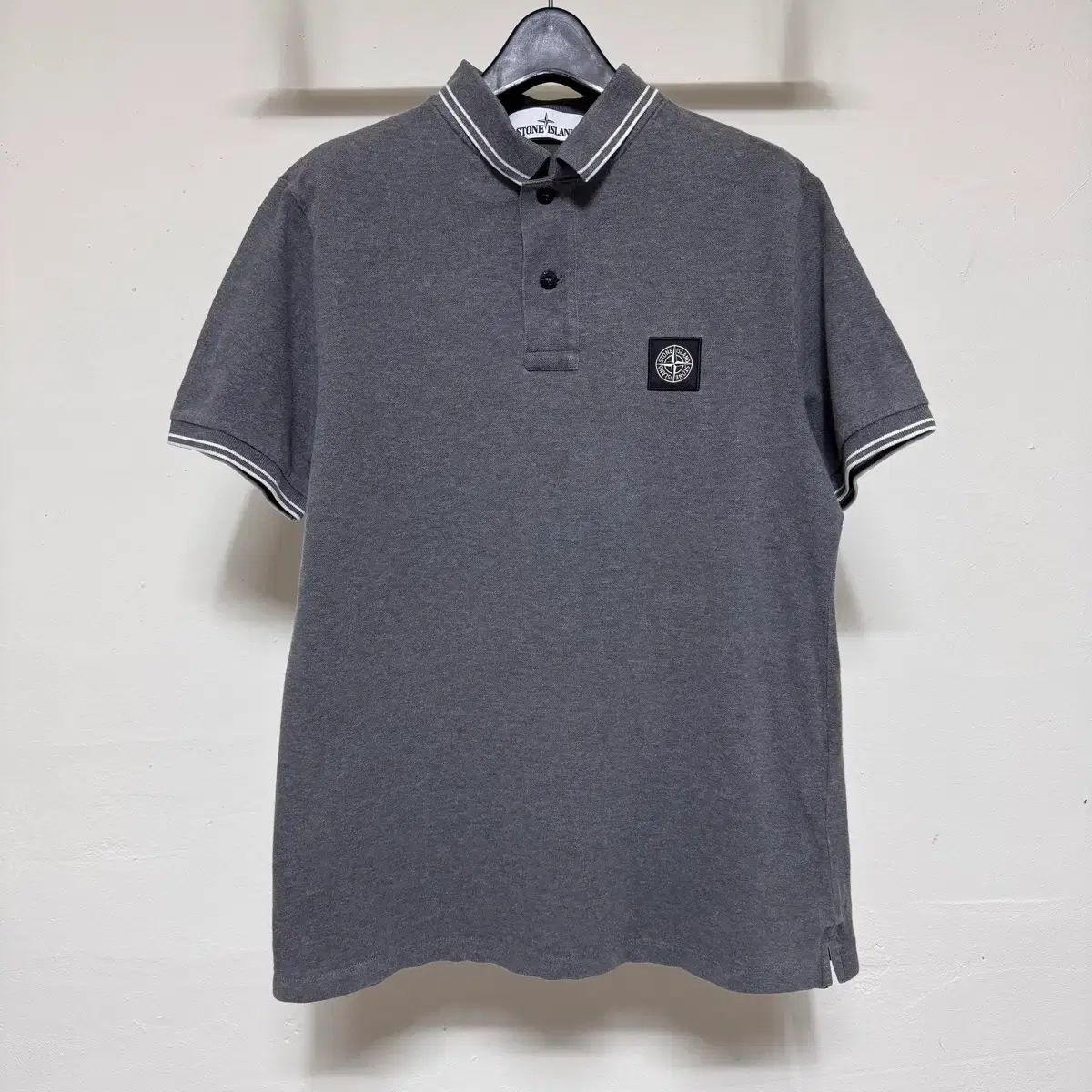 STONE ISLAND ストーンアイランド PK KARA（カラ）半袖Tシャツ グレー