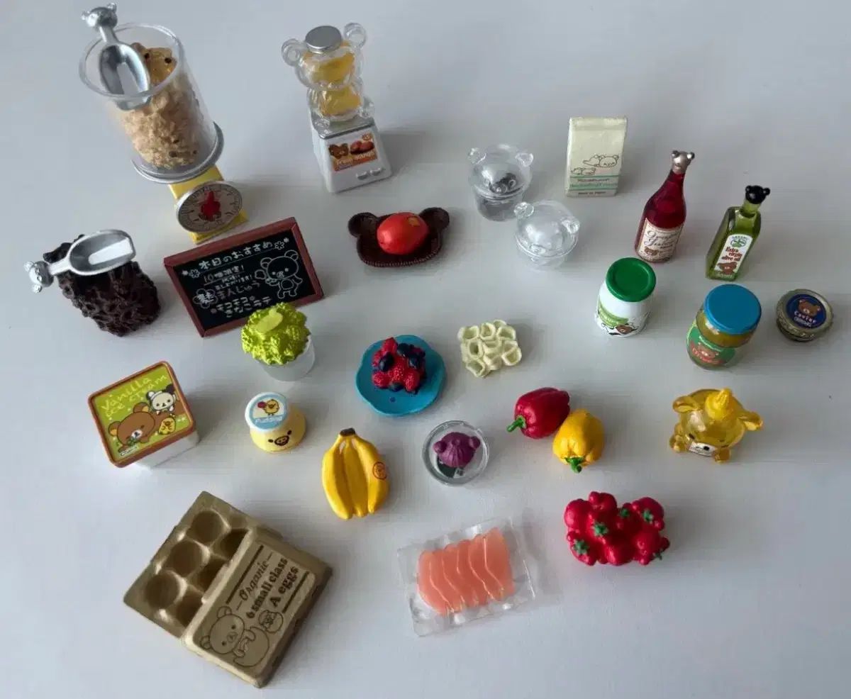 リラックマ ミニチュア たべもの セット まとめ 出品 リラックマ