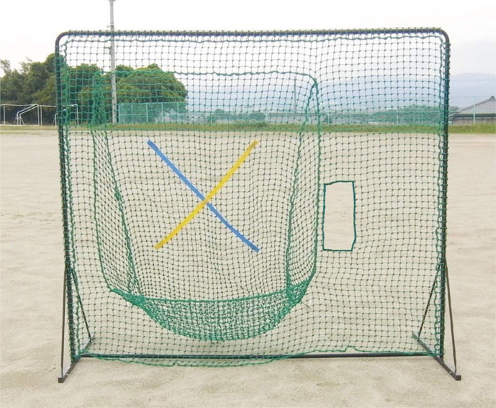ユニックス UNIX Toss.T-Net 硬式野球 軟式野球 ソフトボール 前面トス バッピ バッティングピッチャー 打撃練習 マシン防球 ティーバッティング ティー打撃 BX7791 -