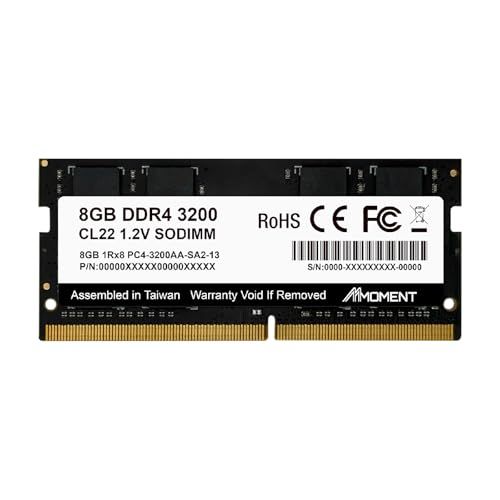 【迅速に発送】MMOMENT DDR4 8GB 3200Mhz SODIMM ノートPC用メモリ (CL22/1.2V/260ピン)