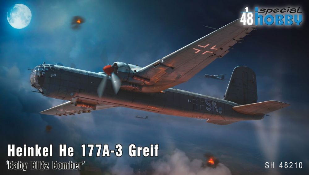 1/48 ハインケル He177A-3 グライフ ベイビーブリッツボンバー
