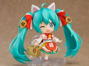 フィギュア ねんどろいど 初音ミク 招きミクVer. 招き猫座布団つき