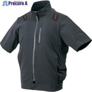 【新品・2営業日で発送】原田産業 ハラダ EX.WORKERS E／Fウェア半袖ブルゾンAS ブラック M (33700813 6534)
