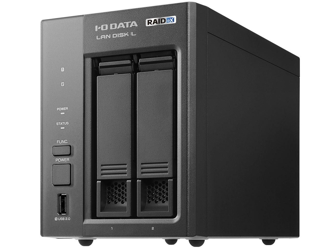 新品・2営業日で発送】IODATA アイオーデータ 法人向け2ドライブNAS