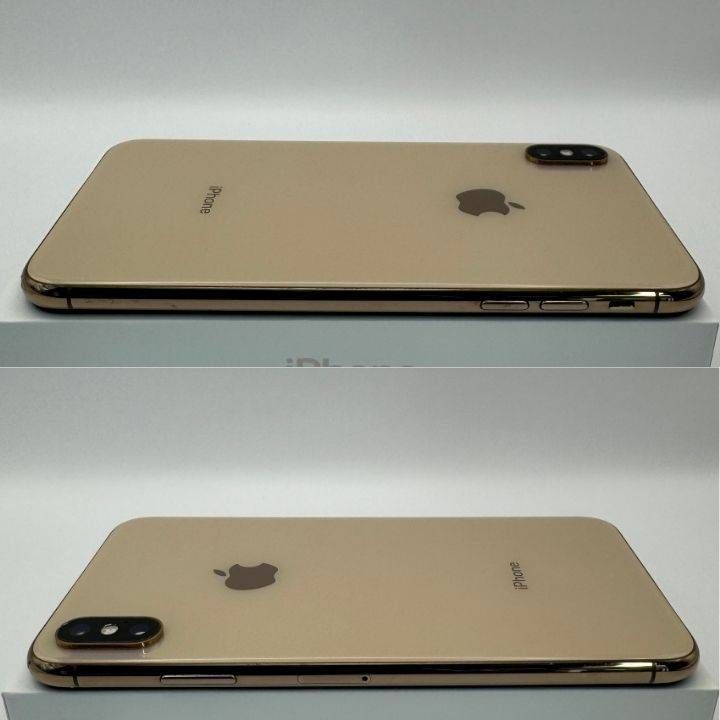 iPhone XS Max 256GB ゴールド SIMフリー 新品バッテリー - メルカリ