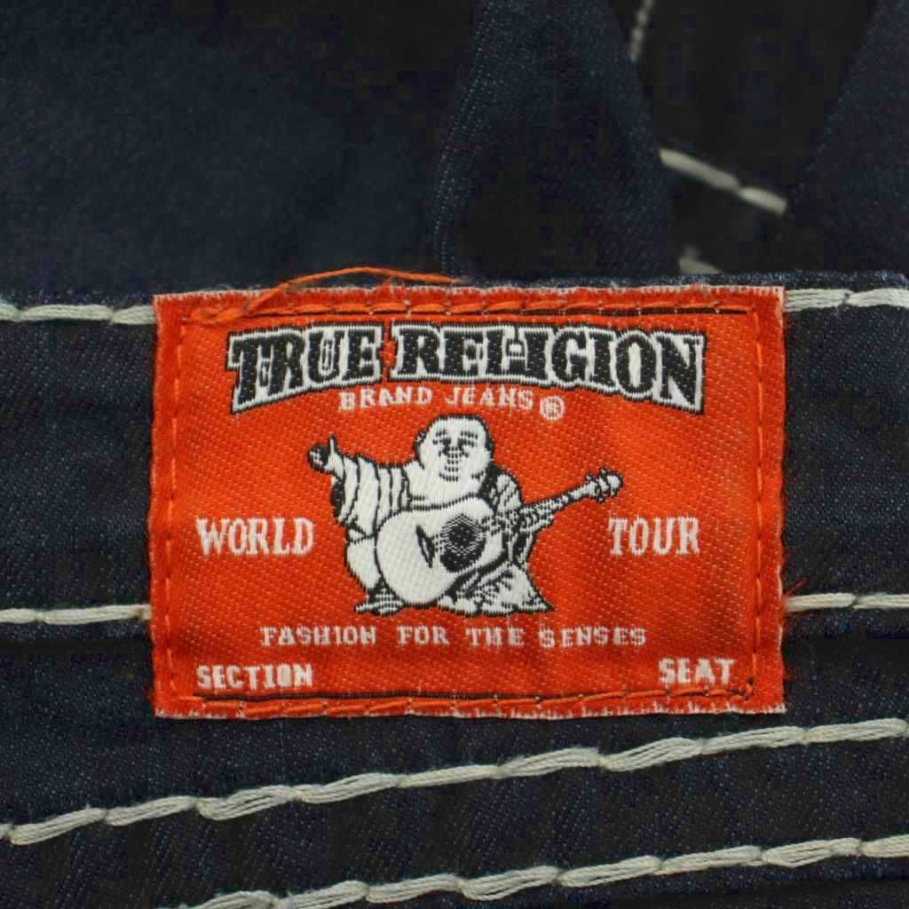 トゥルーレリジョン TRUE RELIGION デニム ジーンズ パンツ 28 紺