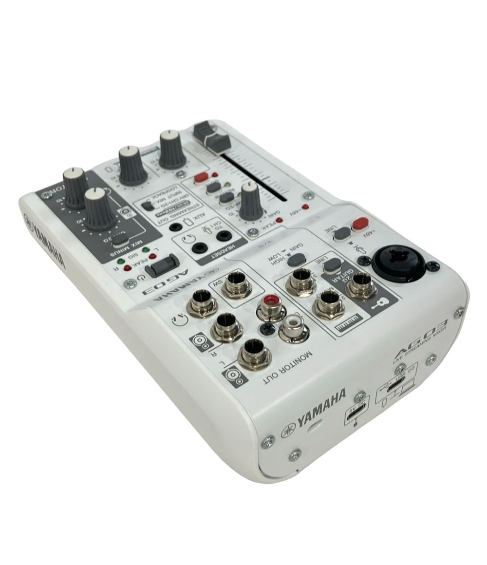 美品 ヤマハ ミキシングコンソール AG03MK2 YAMAHA - メルカリ