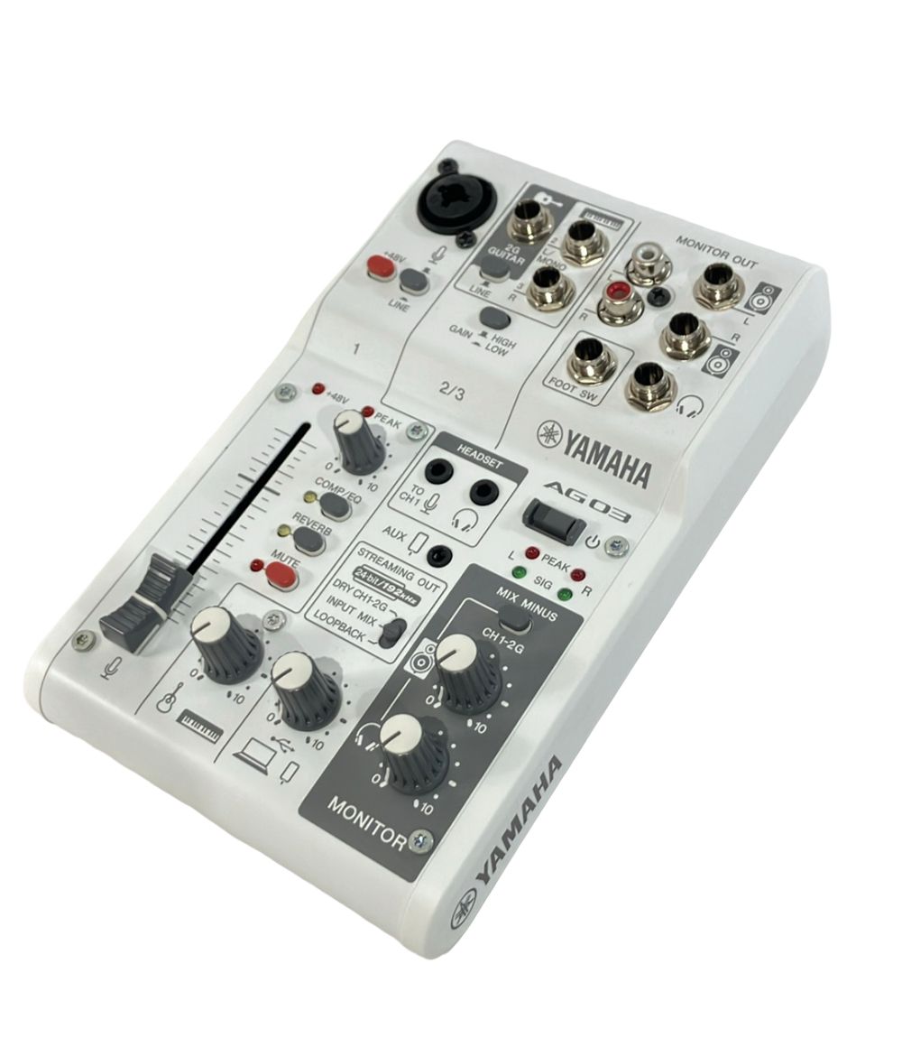 美品 ヤマハ ミキシングコンソール AG03MK2 YAMAHA - メルカリ