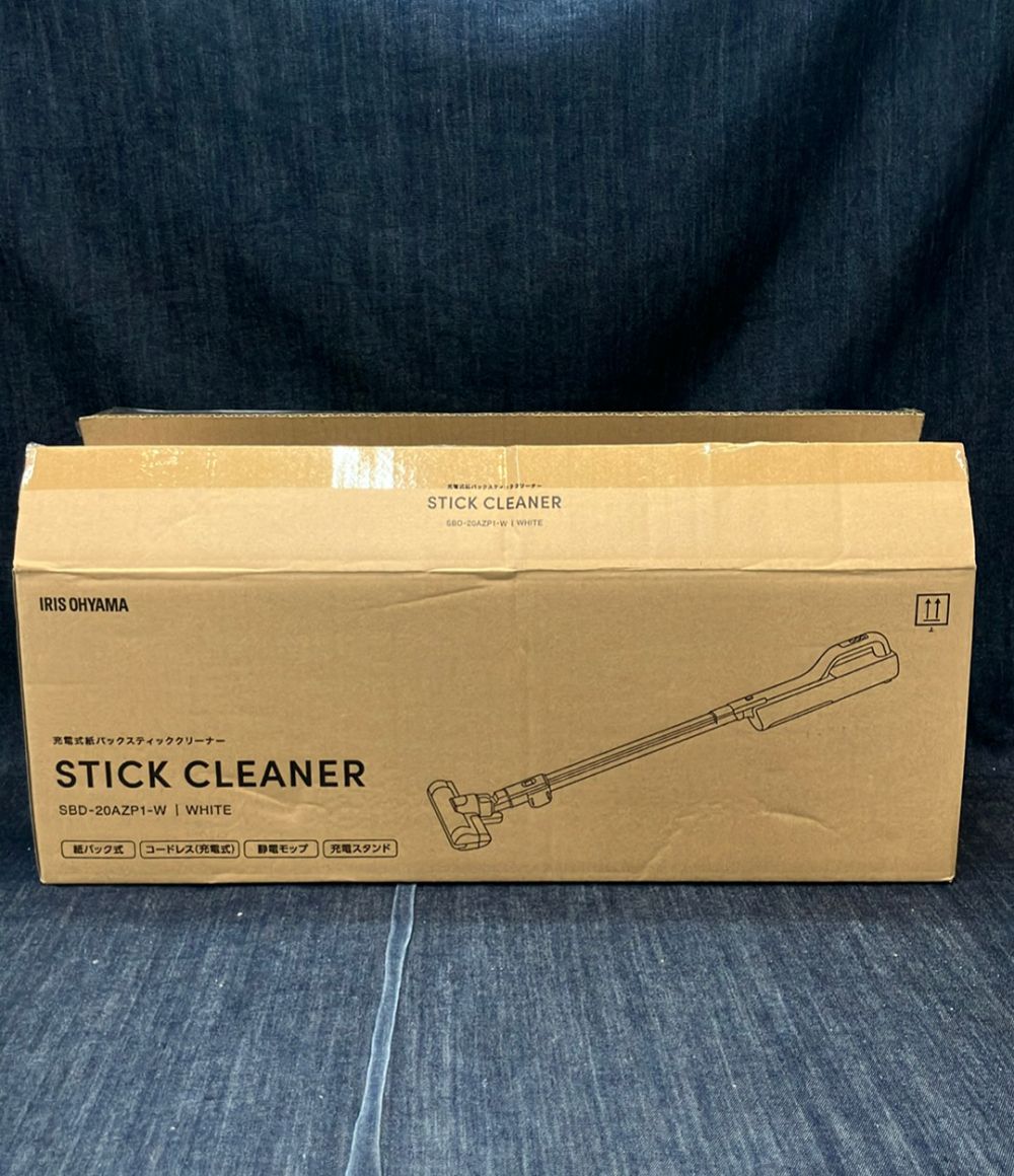 アイリスオーヤマ 掃除機 充電式紙パックスティッククリーナー SBD