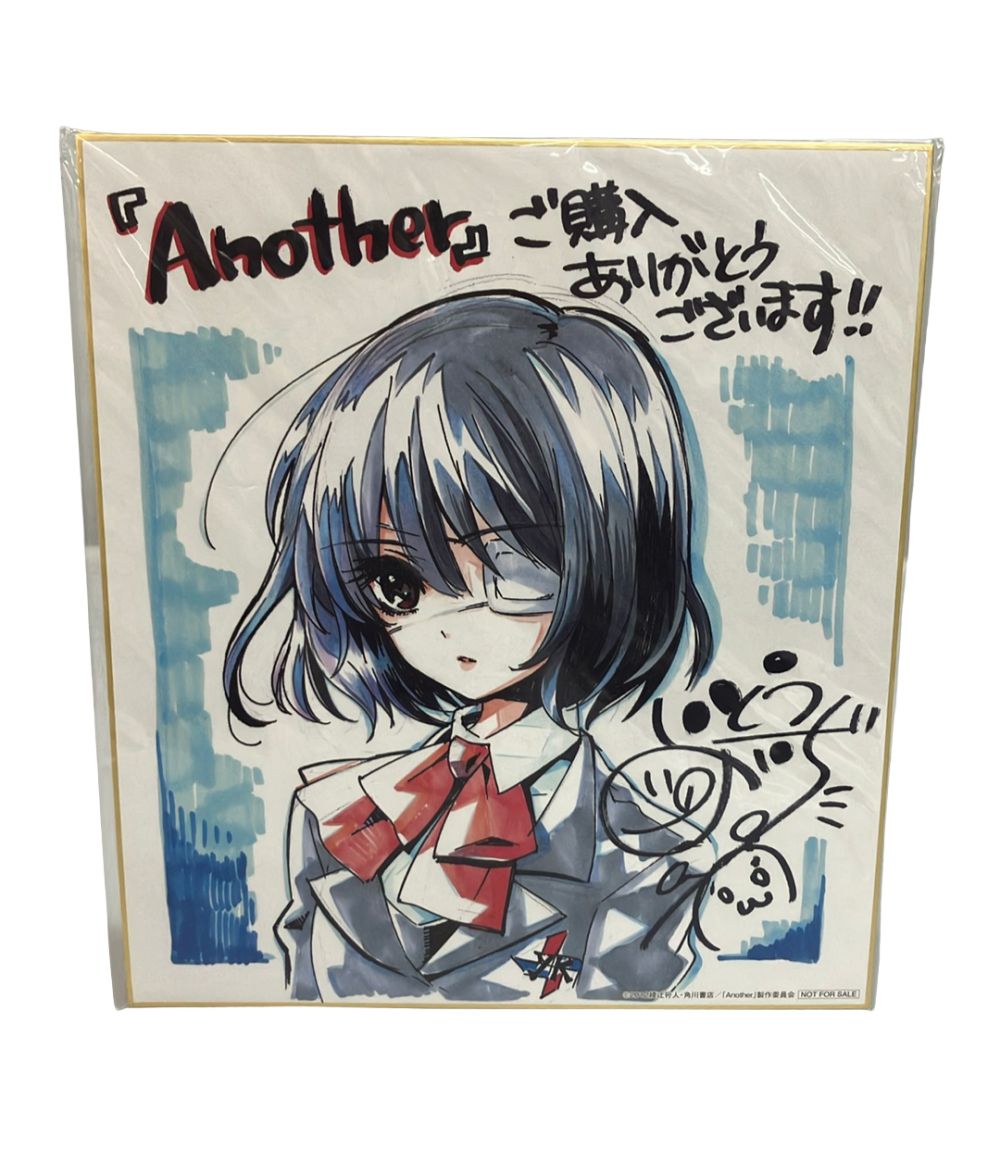美品 Another Blu-ray/DVD限定版第1巻予約特典 見崎鳴 いとうのいぢ