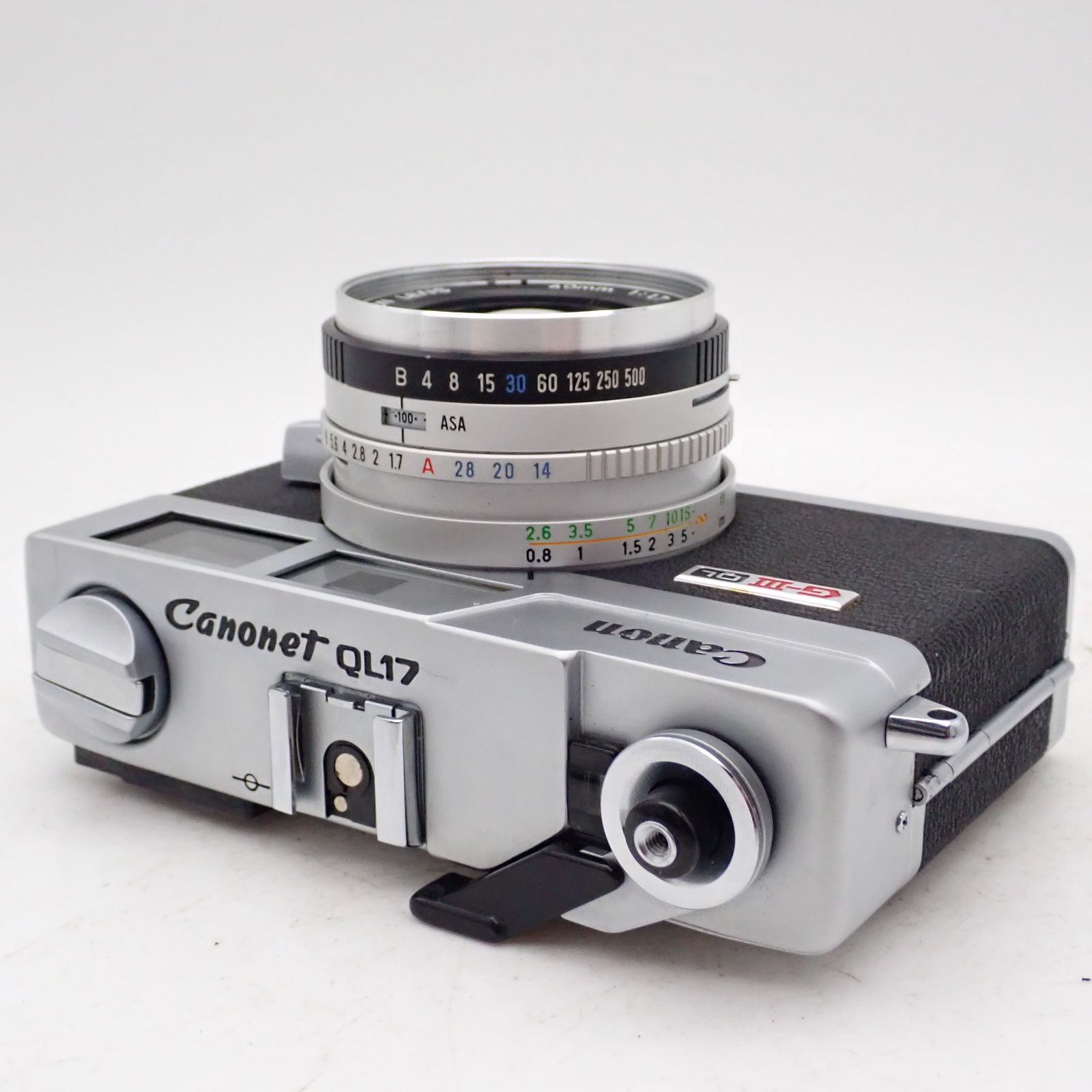 美品 Canon Canonet QL17 G-III G3 40mm f1.7 レンジファインダー