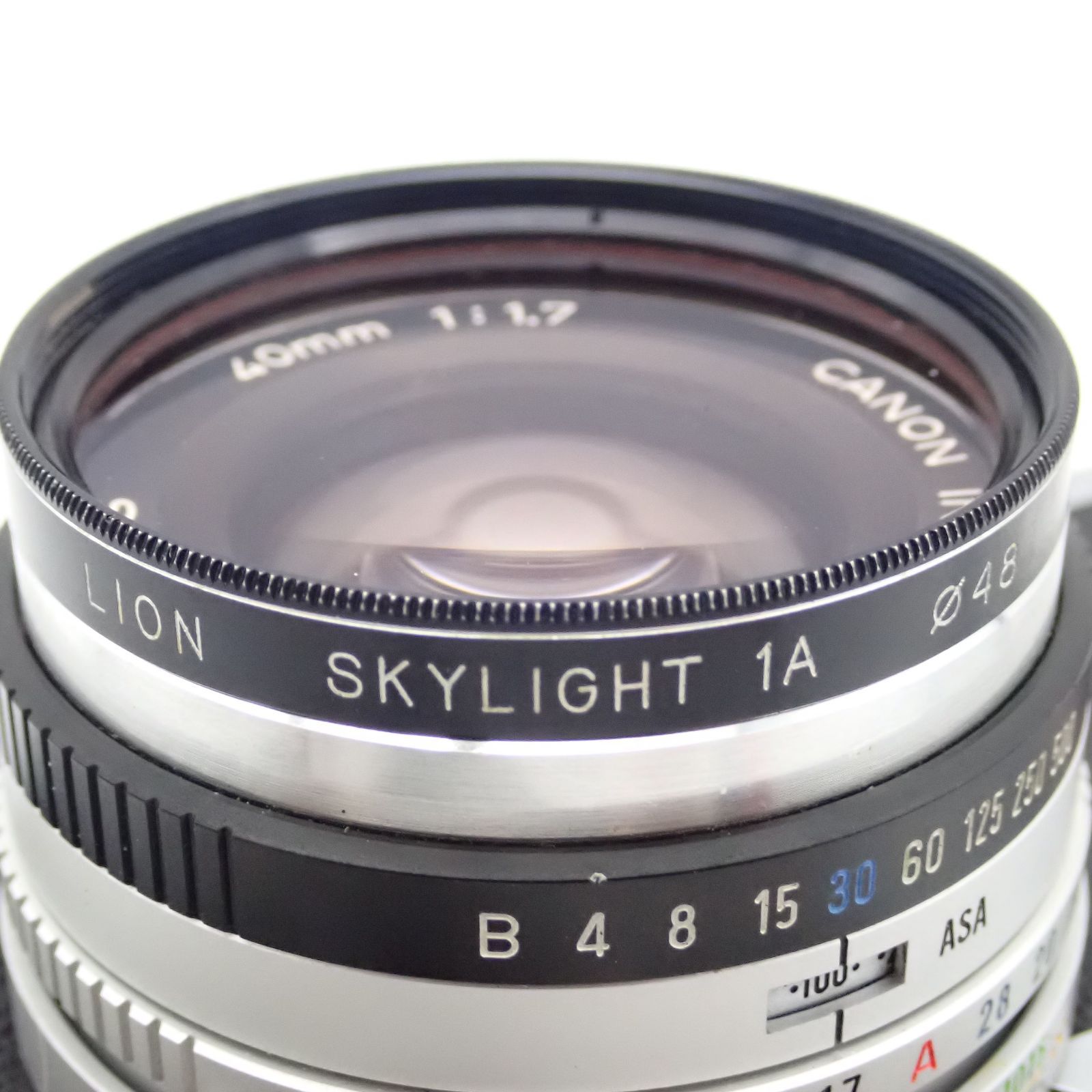 美品 Canon Canonet QL17 G-III G3 40mm f1.7 レンジファインダー