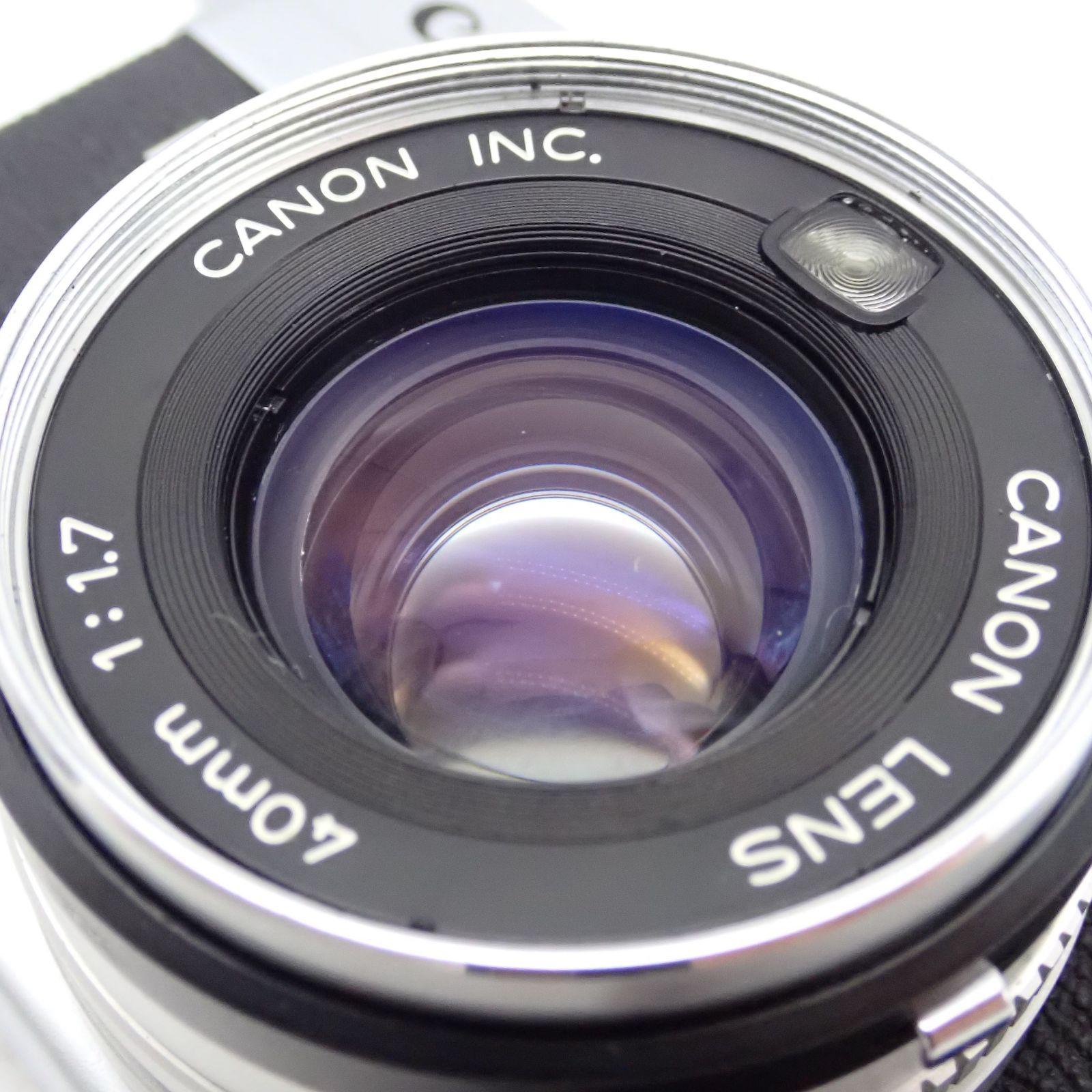 美品 Canon Canonet QL17 G-III G3 40mm f1.7 レンジファインダー