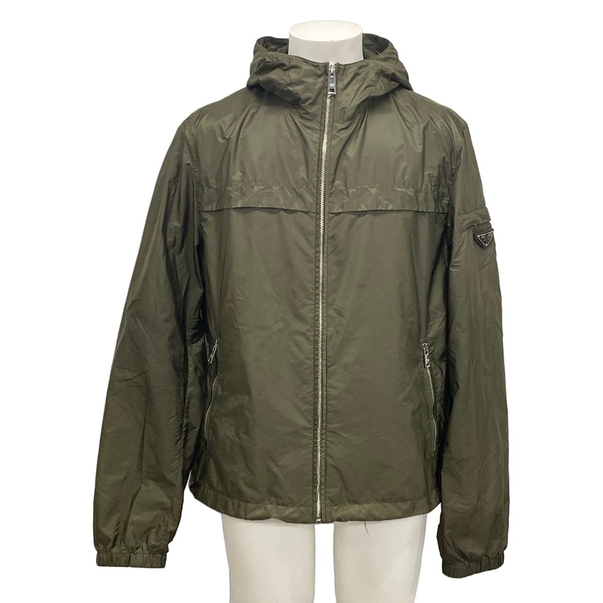 PRADA(プラダ) ブルゾン サイズ50 M メンズ SGA466 R131 Q04 カーキ 