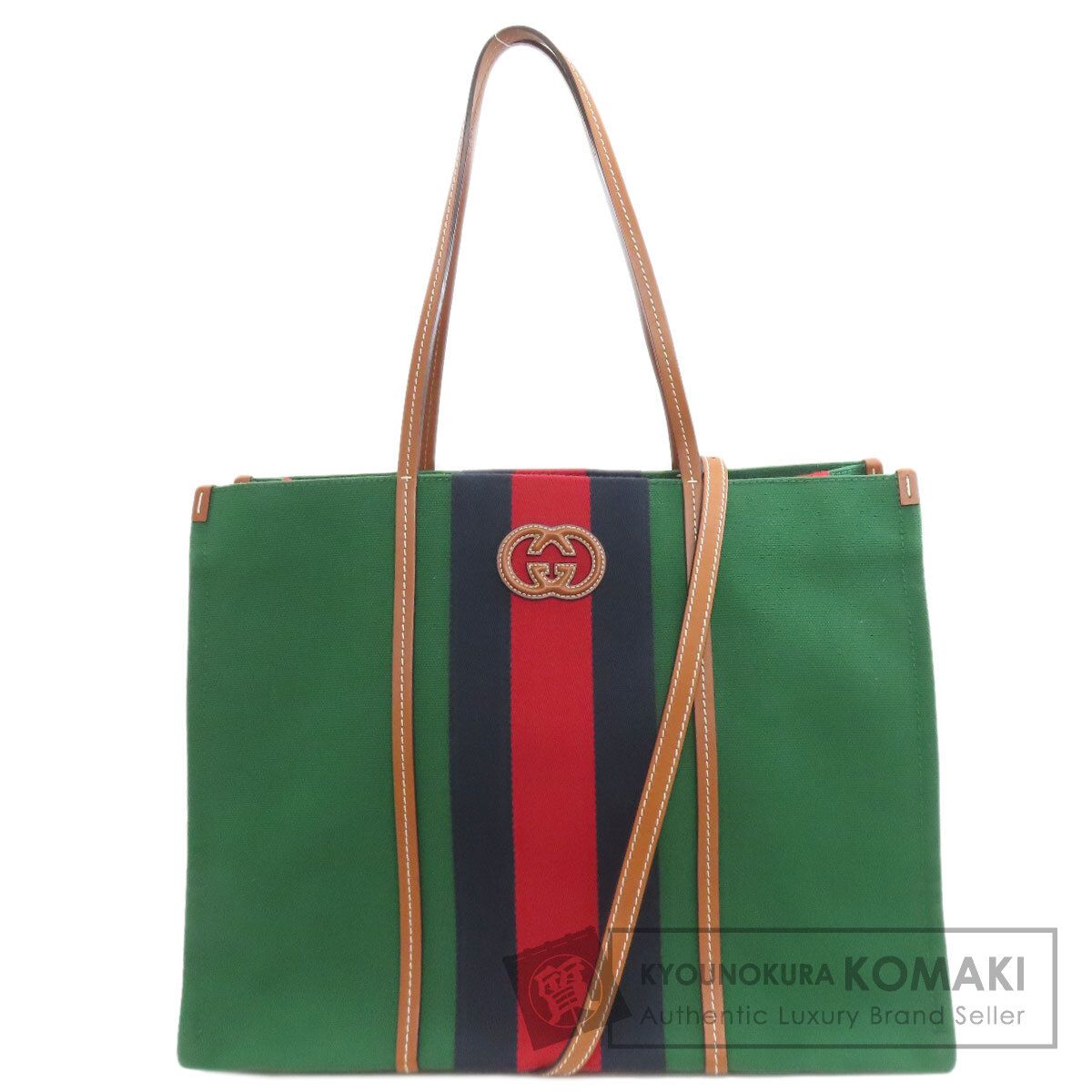 GUCCI グッチ 727701 インターロッキングG 2WAY トートバッグ