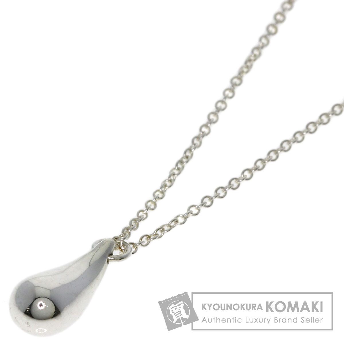 TIFFANY&Co. ティファニー ティアドロップ ネックレス SV レディース
