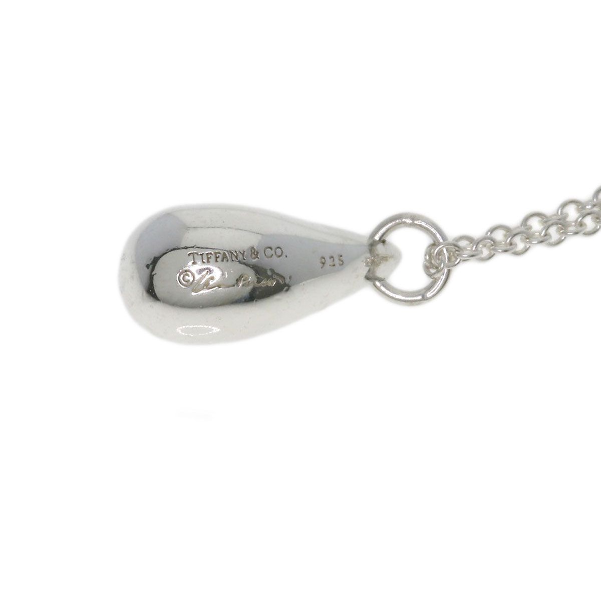 TIFFANY&Co. ティファニー ティアドロップ ネックレス SV レディース