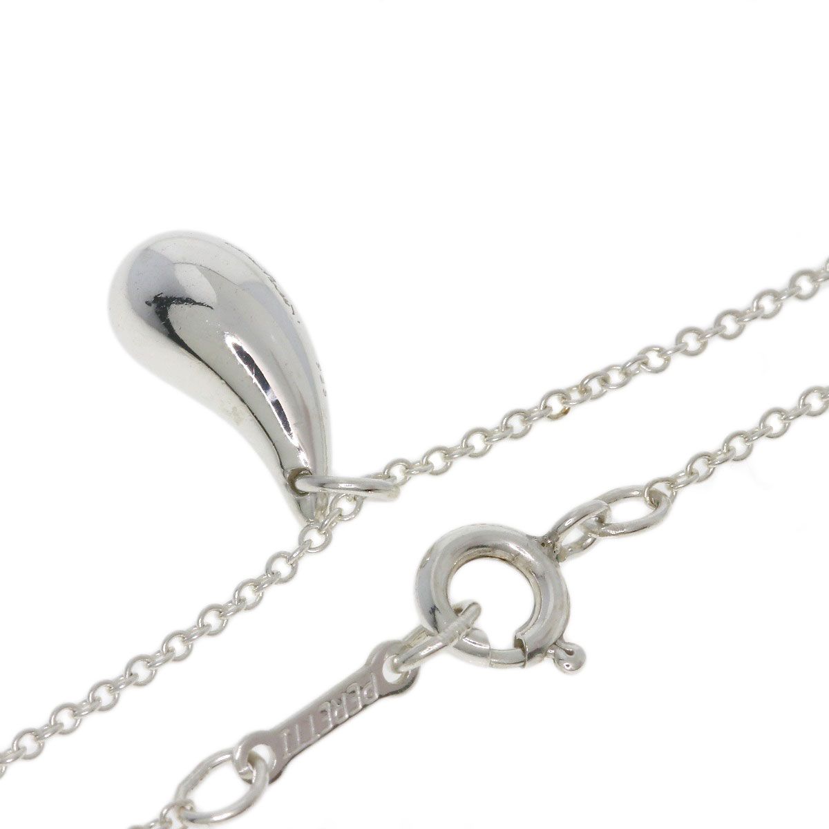TIFFANY&Co. ティファニー ティアドロップ ネックレス SV レディース
