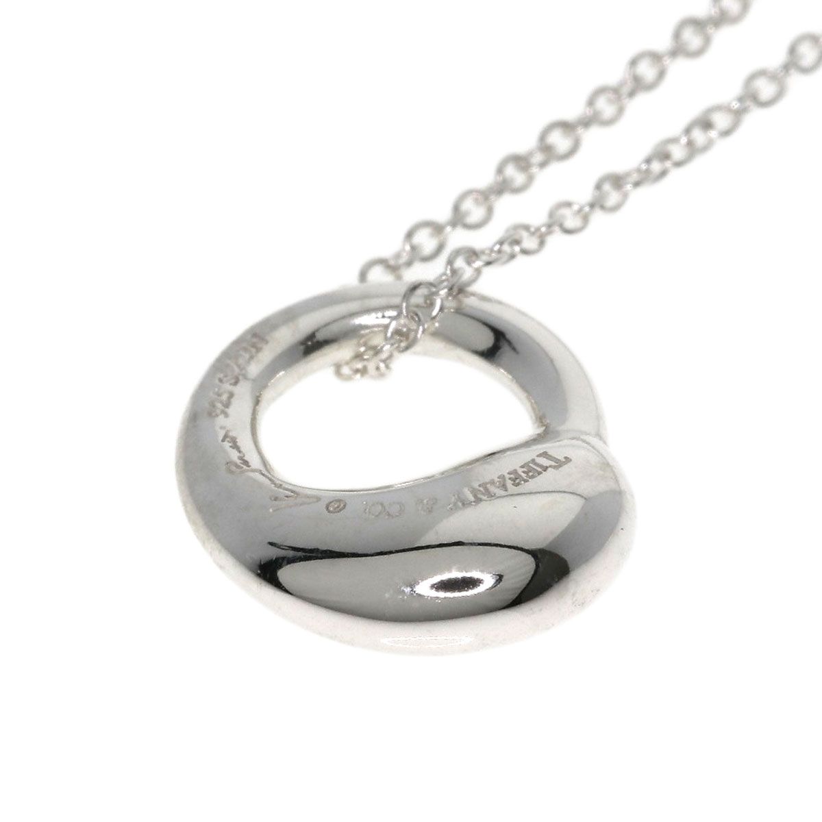 【美品】ティファニー　TIFFANY&CO.　エターナルサークル　カフス　SV TIFFANY&Co. ティファニー エターナルサークル ネックレス SV