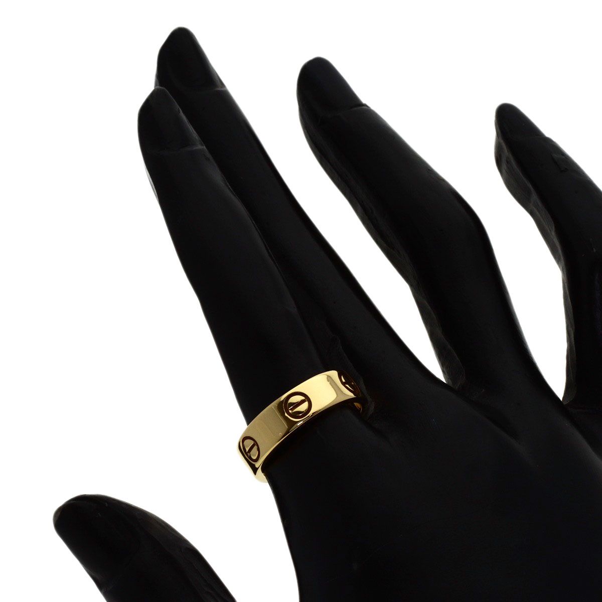 CARTIER カルティエ ラブリング #53 リング・指輪 K18YG レディース
