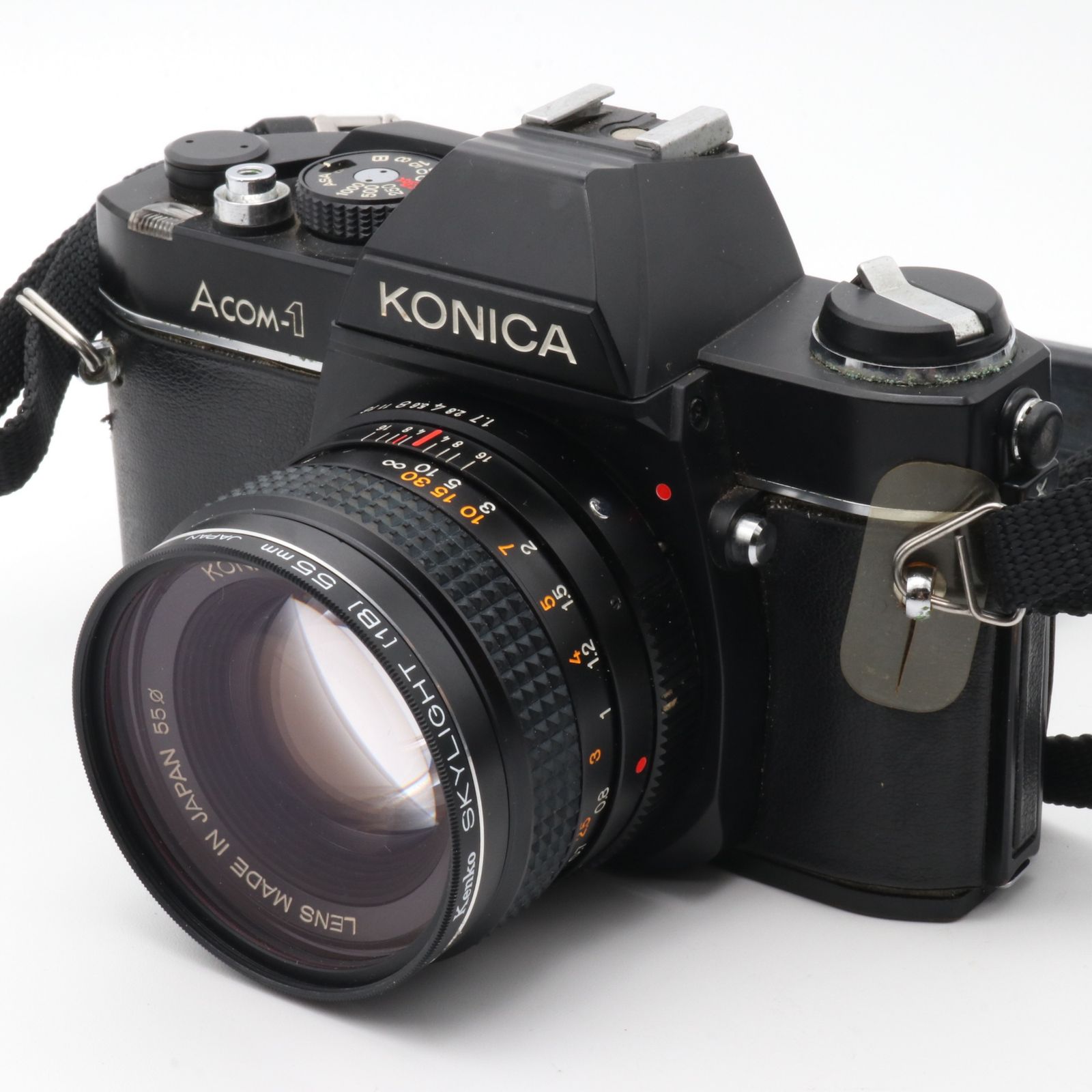 KONICA ACOM-1 コニカ ブラック HEXANON AR 50mm F1.7 - メルカリ