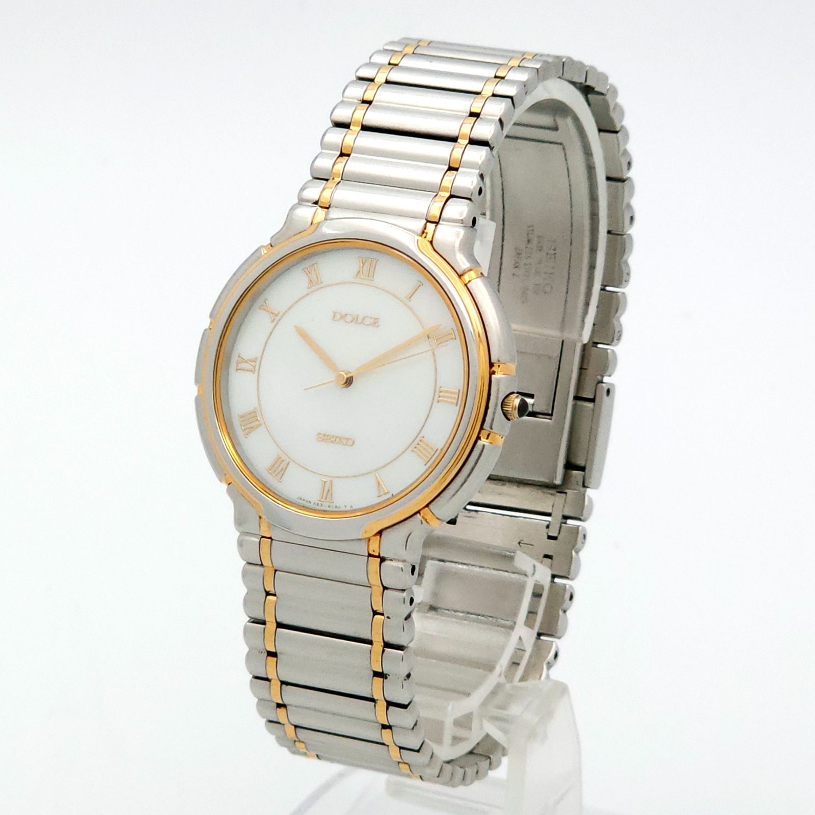 ☆良品 SEIKO セイコー ドルチェ 5E31-6B20 QZ 動作品 シェル コンビ