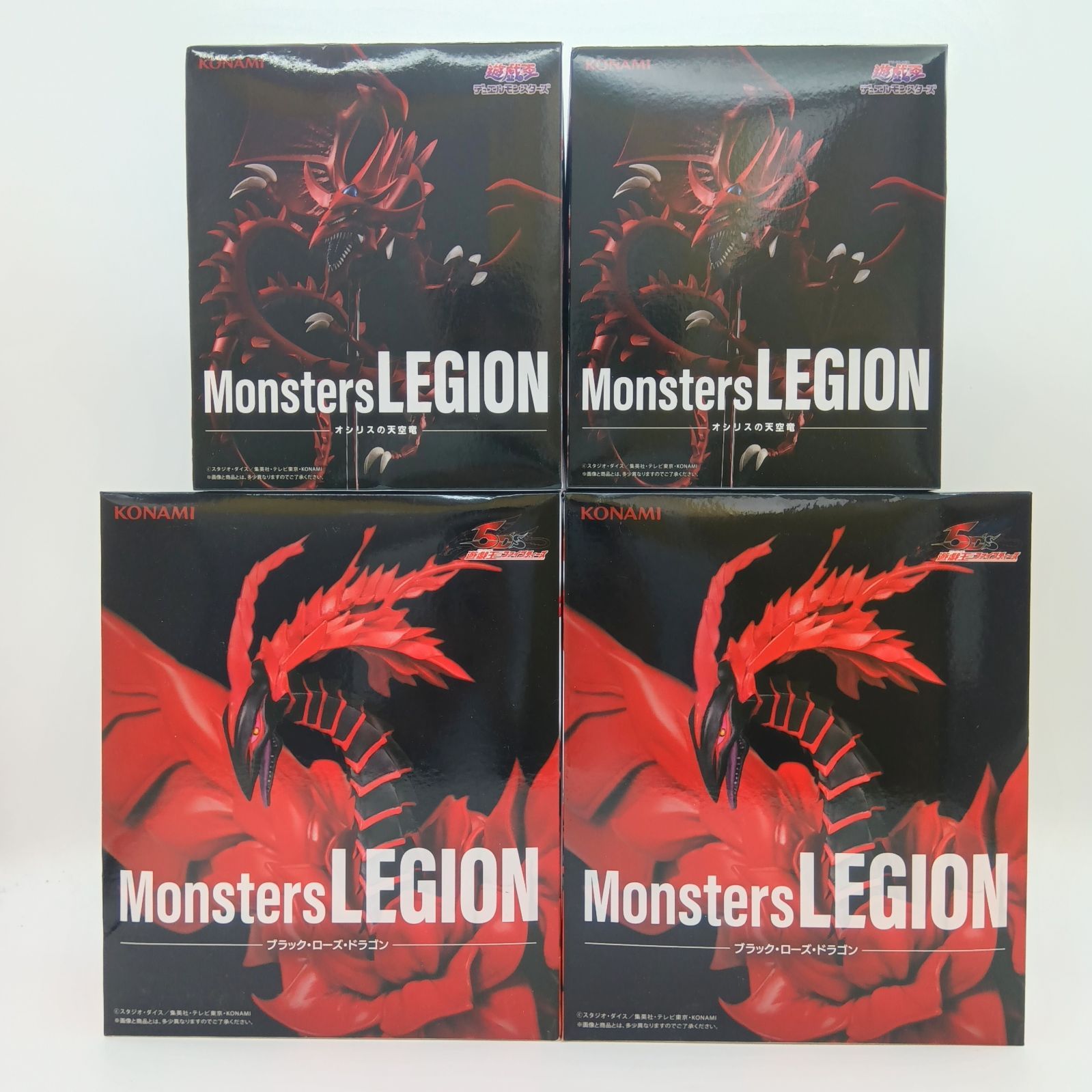 未開封】遊戯王 デュエルモンスターズ 5D's フィギュア 4体セット