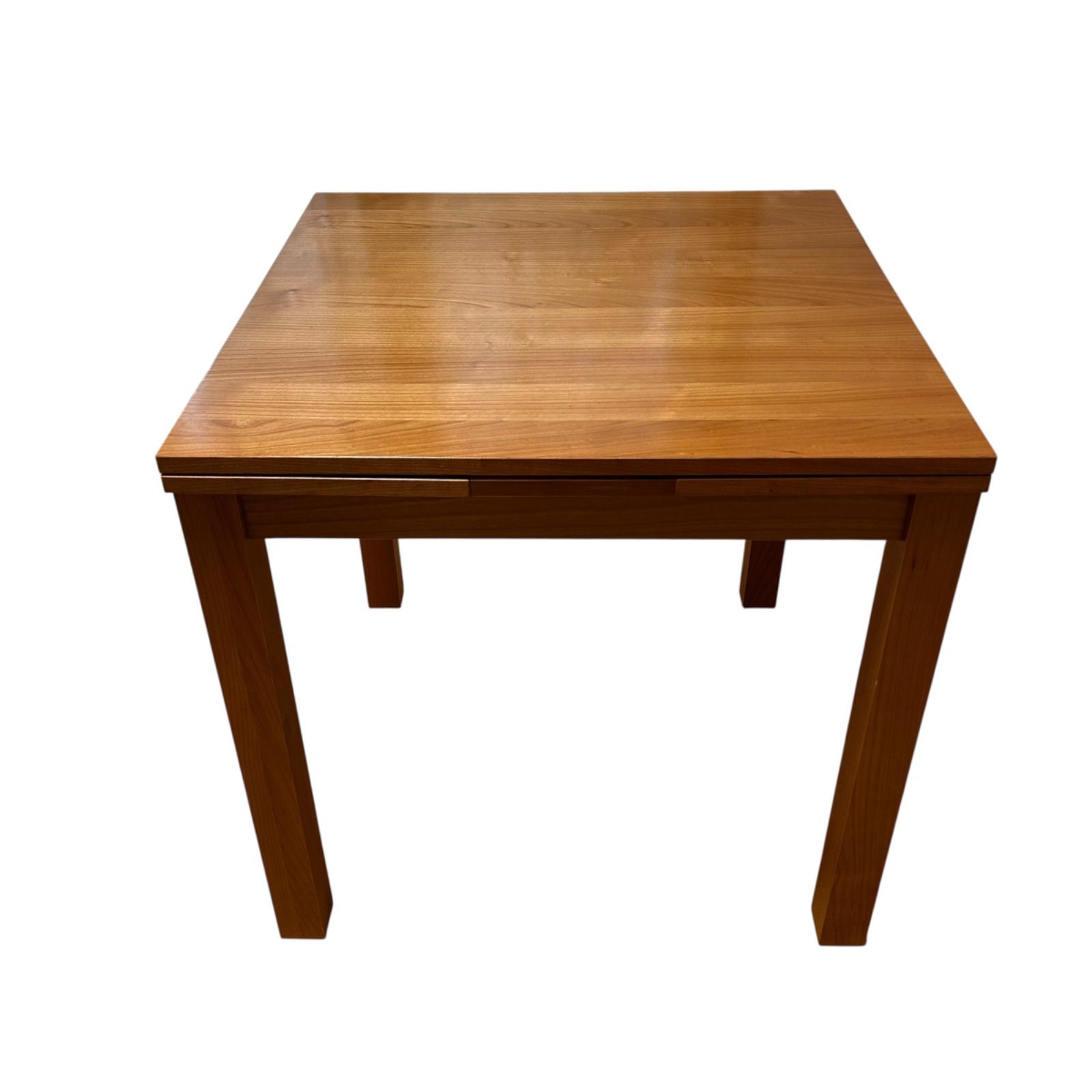 unico ダイニングテーブル VIVO 伸長式ダイニングテーブル　チェリー unico VIVO エクステンション ダイニングテーブル 伸長式 - メルカリ