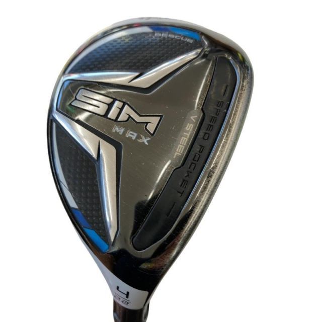 【中古】 テーラーメイド SIM MAX U4 レディース ユーティリティ UT TENSEI BLUE TM40(UT) (フレックスL) レディース 女性用 右利き 右用 Cランク ゴルフクラブ